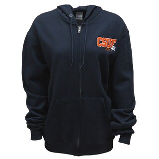Champion CSUF Mom Zip Up - Navy
